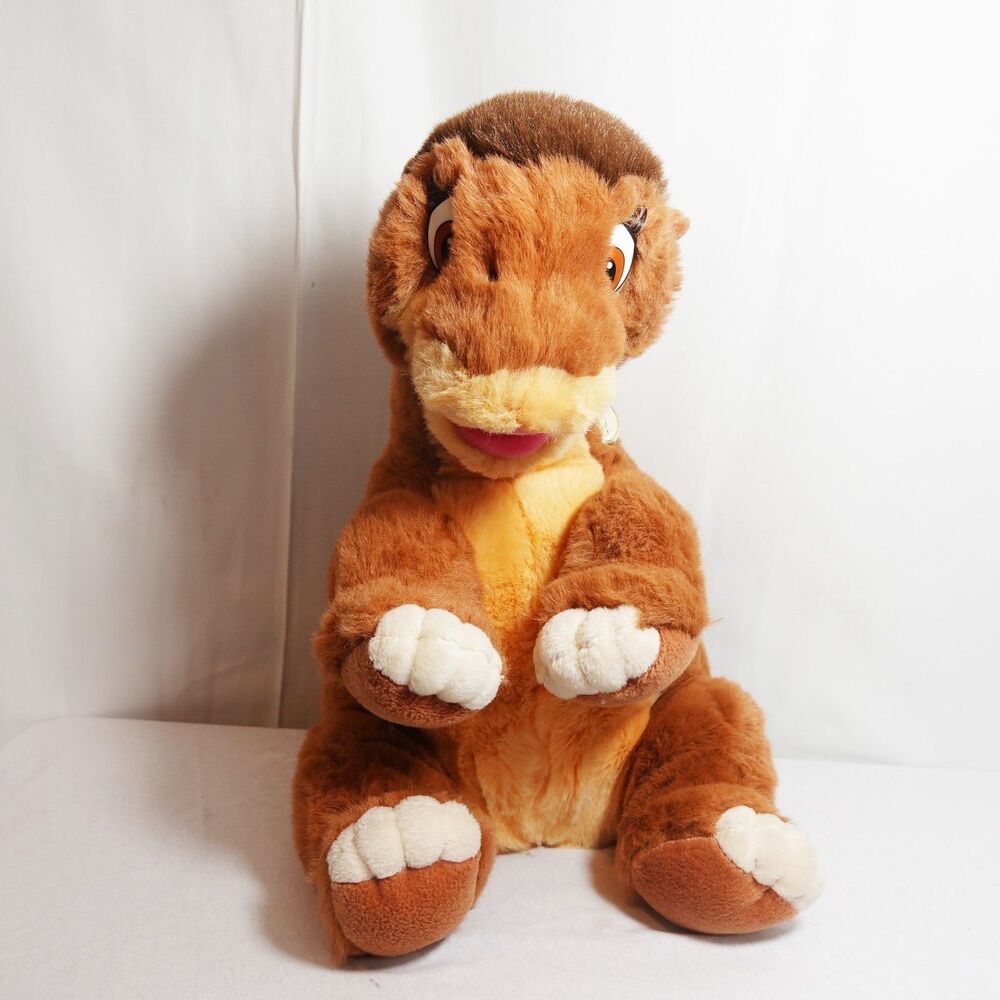Vintage 1988 The Land Before Time 16" Littlefoot Plush by Gund Dinosaur
